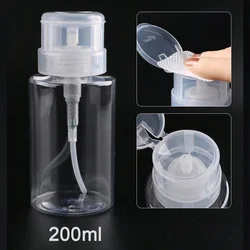 100 ml Refillable Pump Dispenser Bottle for Nail and Makeup Products (200ml)