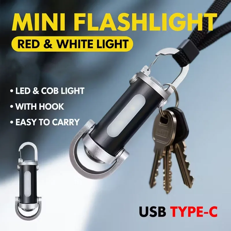 Compact LED Keychain Light – Versatile Portable Illumination