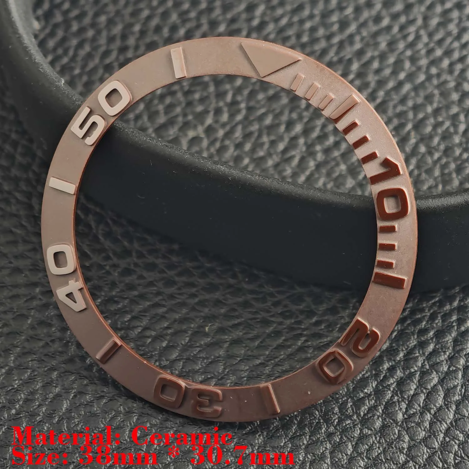 Ceramic Luminous Bezel Insert for Men's Watch - Premium Replacement Accessory
