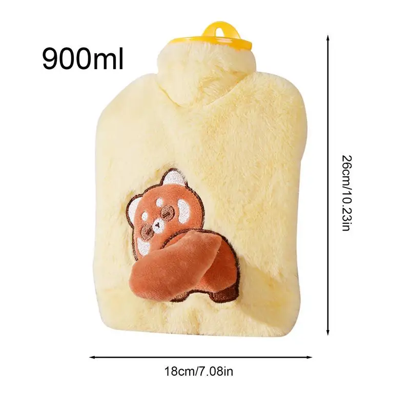 Cute Plush Hot Water Bottle for Cramps