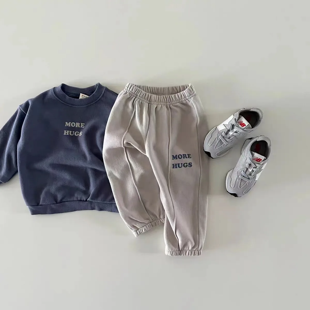 Baby Outfits Autumn New Long Sleeve Clothes Set Boy Girl Letter Print 2pcs