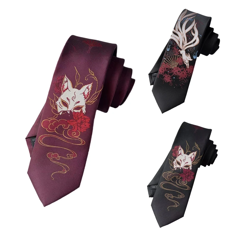 

Anime Tie JK Uniform Tie Anime Tie Cosplay JK Clothing Men Women Hanfu Accessories Props For Men Dropship