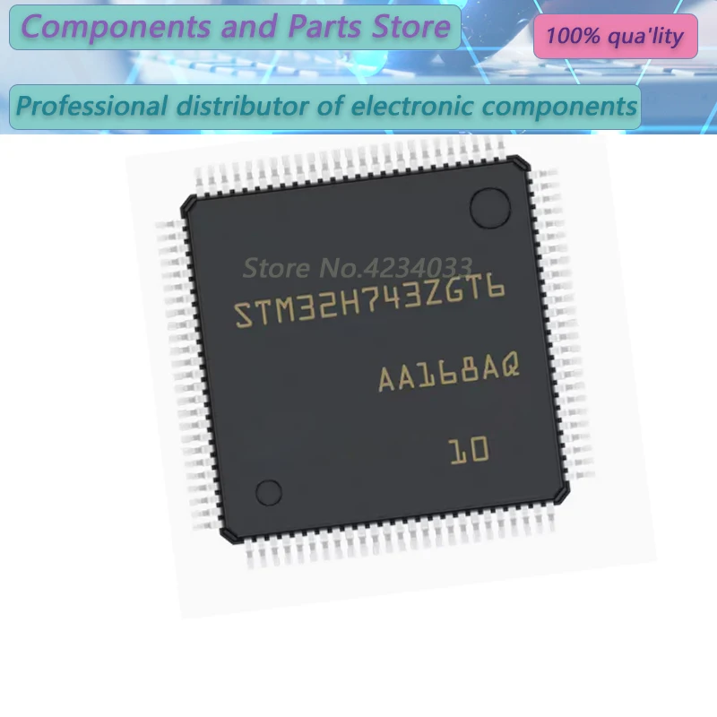 

1-5PCS STM32H743ZGT6 STM32H743ZGT STM32H743ZG LQFQ144 new100% STM32H743ZGT6