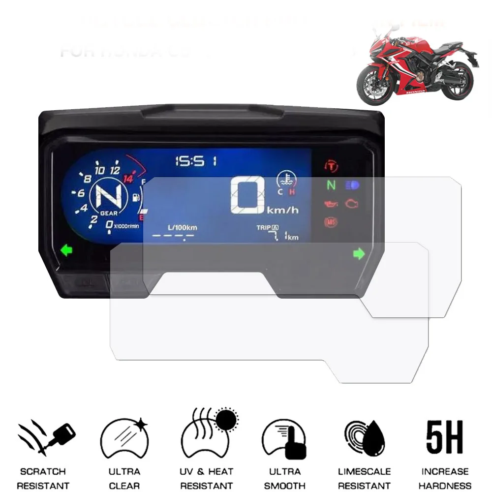 계기판 보호 필름, 대시 보드 화면 보호 액세서리, 혼다 CB 400X 500X 500F CBR 400R 500R 650R 2019 - 2022 2023