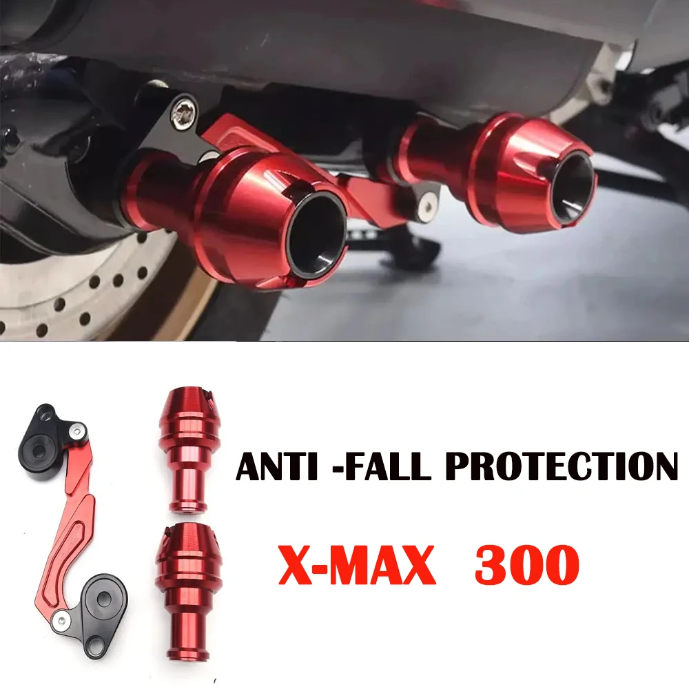 2021-2023 Protezione Scarico Xmax Accessori Moto Protezione Anti-Caduta Cursori Di Protezione Per Yamaha X Max 300 Xmax 300