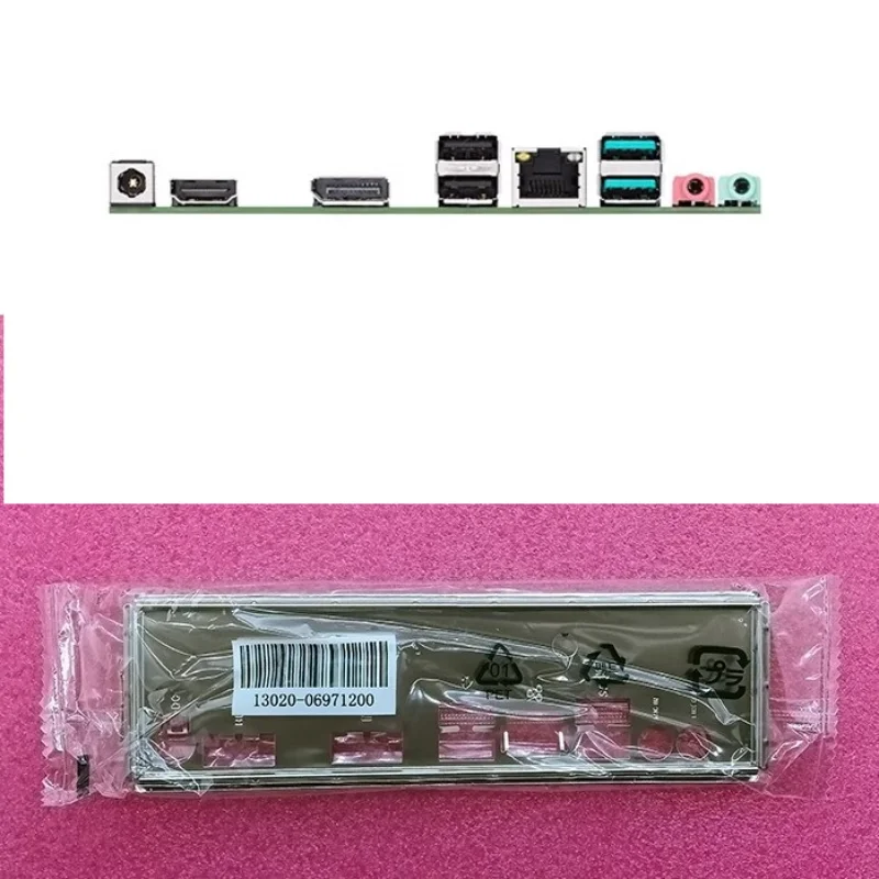 

Original IO I/O Shield Back Plate Blende Bezel Bracket for ASUS PRO H610T D4 Motherboard Baffle Backplate