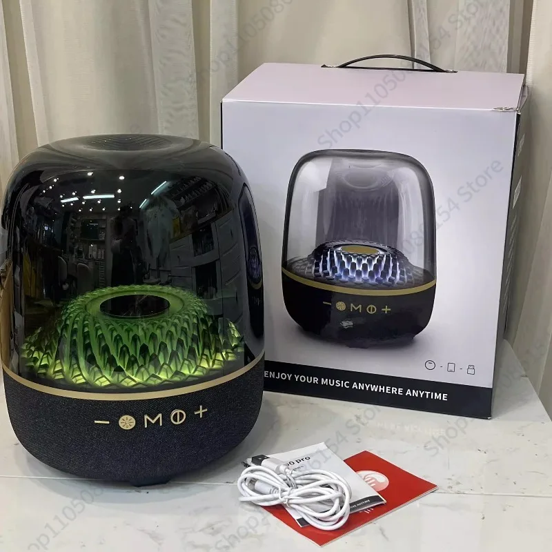 LP90pro 탑 블랙 골드 4세대 글레이즈드 패밀리 오버웨이트 서브우퍼 휴대폰 블루투스 스피커