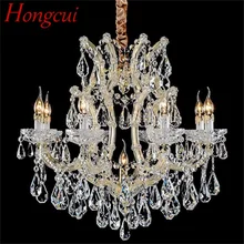 

Hongcui European Style Chandelier Lamp Luxury LED Candle Pendant Lighting Fixtures for Home Decoration Villa Hall