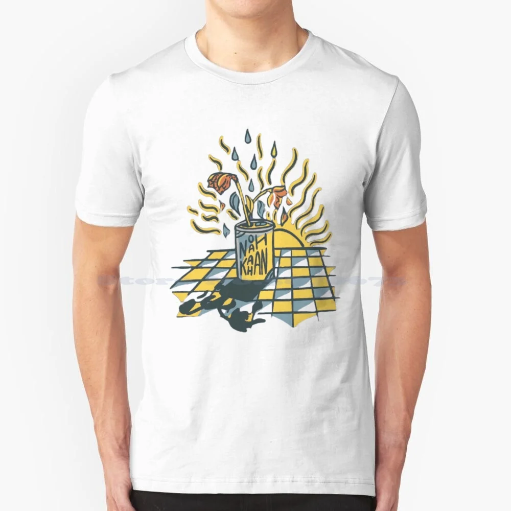 Noah Kahan T Shirt 100% Cotone Tee Music Lighthouse Song In Ogni Caso Blue Crazier Things Glue Me Stesso Shut A Distressed Mind Polaroid