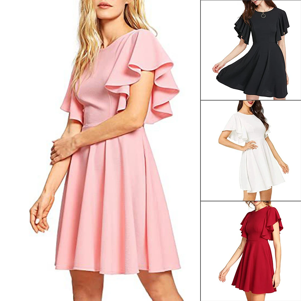 

Womens Dresses Peasant Dress For Women Floral Midi Dress