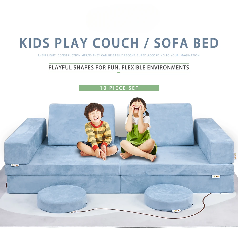 

Children's Toy Waterproof Foam Block Fun Sofa