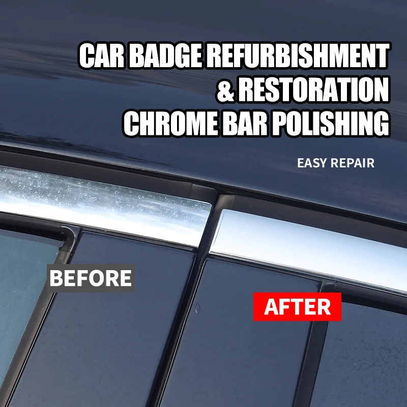 50g General Motors Chrome repair paste for chrome repair of door handles and window frames, auto polishing oxide paste 3