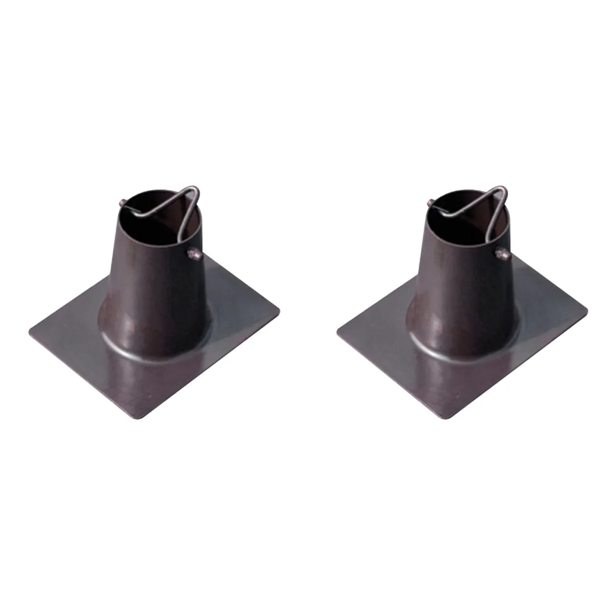BAAU 2X Rain Chain Gutter High-Quality Arched Rain Chain Gutter Adapter for Rainwater Pipe Outlet
