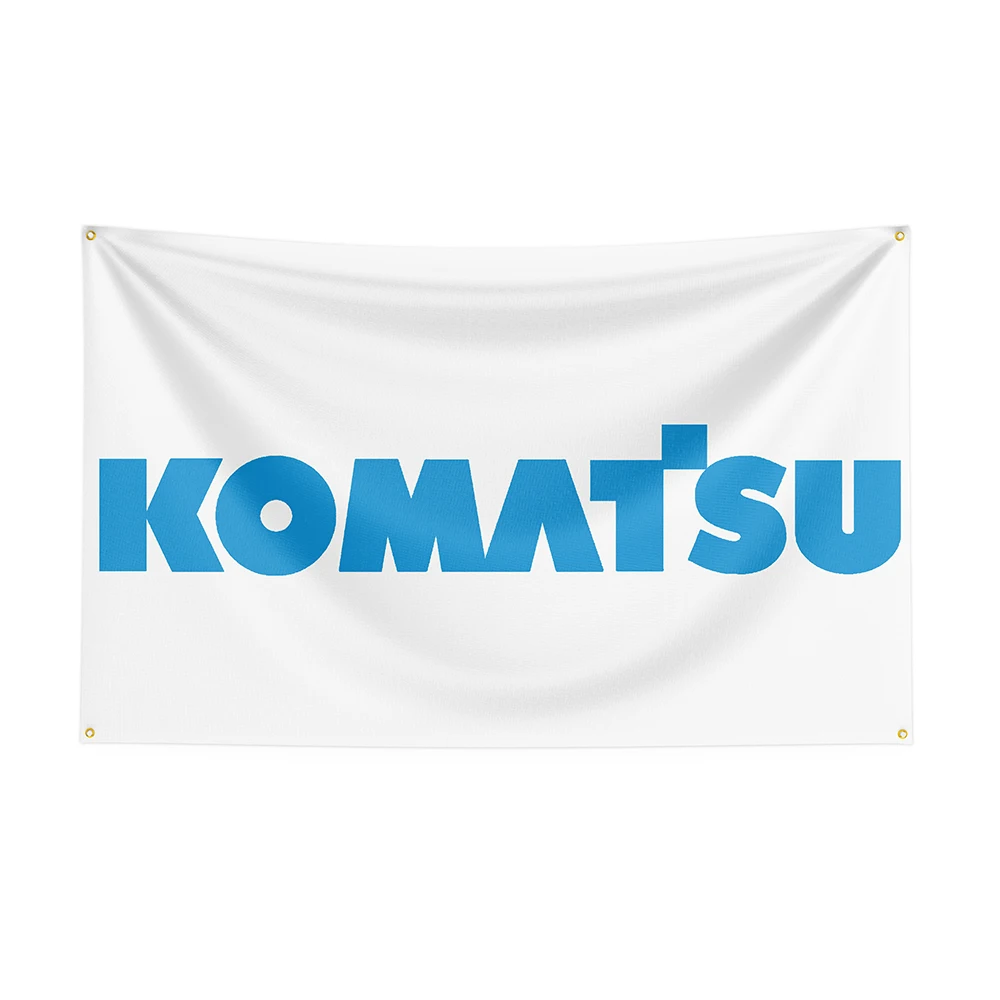 

3X5ft Komatsus Flag Polyester Printed Excavator Banner For Decor ft Flag Decor,flag Decoration Banner Flag Banner
