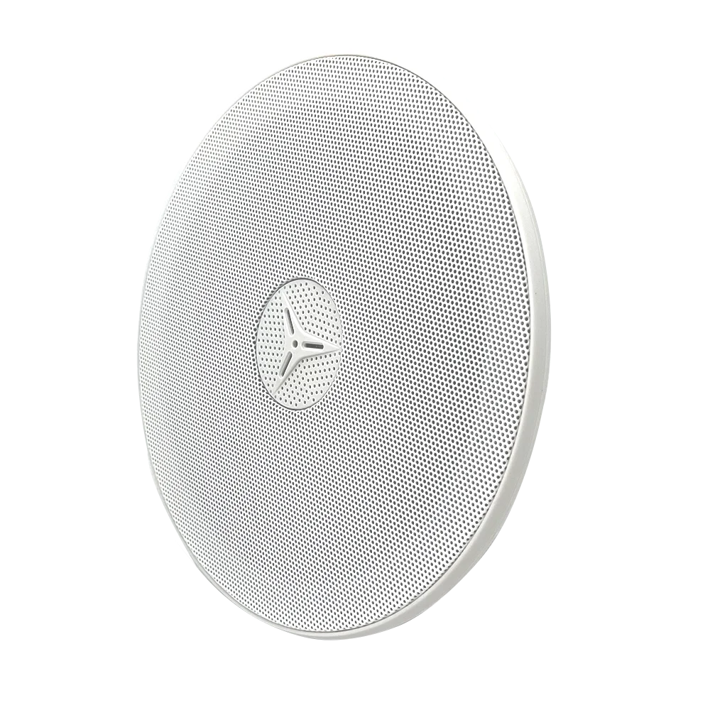2024 new type 8Ω Coxial Ceiling Speakers Passive Roof Speaker Stereo Sound Frameless Narrow Edge Shell Woofer Speaker 5