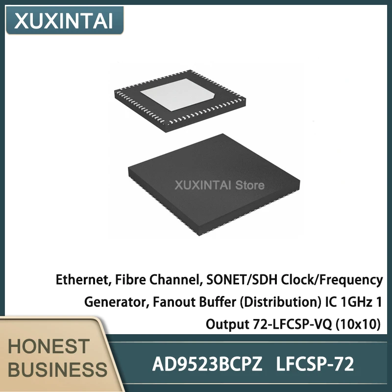 

5 шт./лот новый оригинальный AD9523BCPZ AD9523 SONET/SDH часы/генератор частоты, буфер вентилятора (распределение) IC 1 ГГц