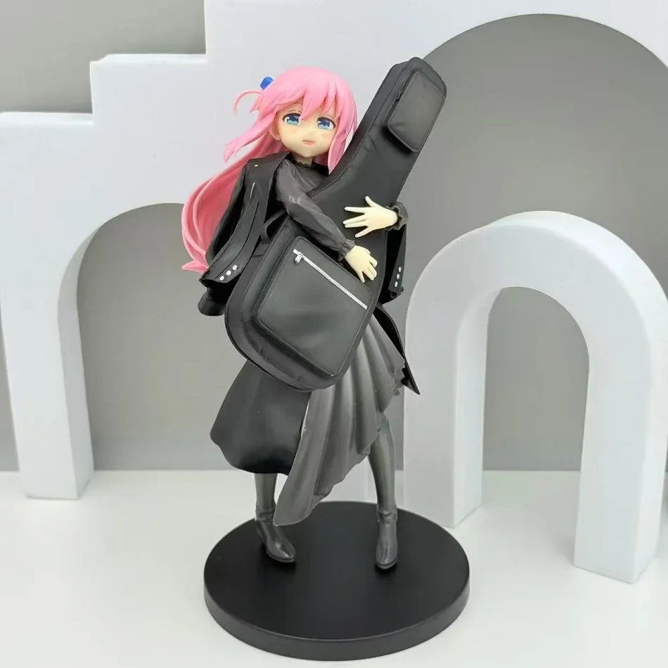 Anime Bocchi Rock Gotoh Hitori Kita Ikuyo Hugging Qin Puppe Action Modell Handgemachte Spielzeug Sammlung Zubehör Kinder Geschenke – Detail 15