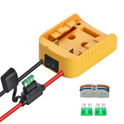 Power Wheels Battery Adapter with ON/OFF Switch & 30Amp Fuse (1pcs)
