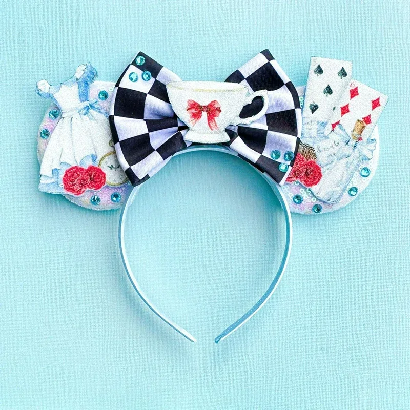 Disney Alice in Wonderland 3-piece Headband Set Disney Store Alice in Wonderland Girls Costume Headband  main image 4