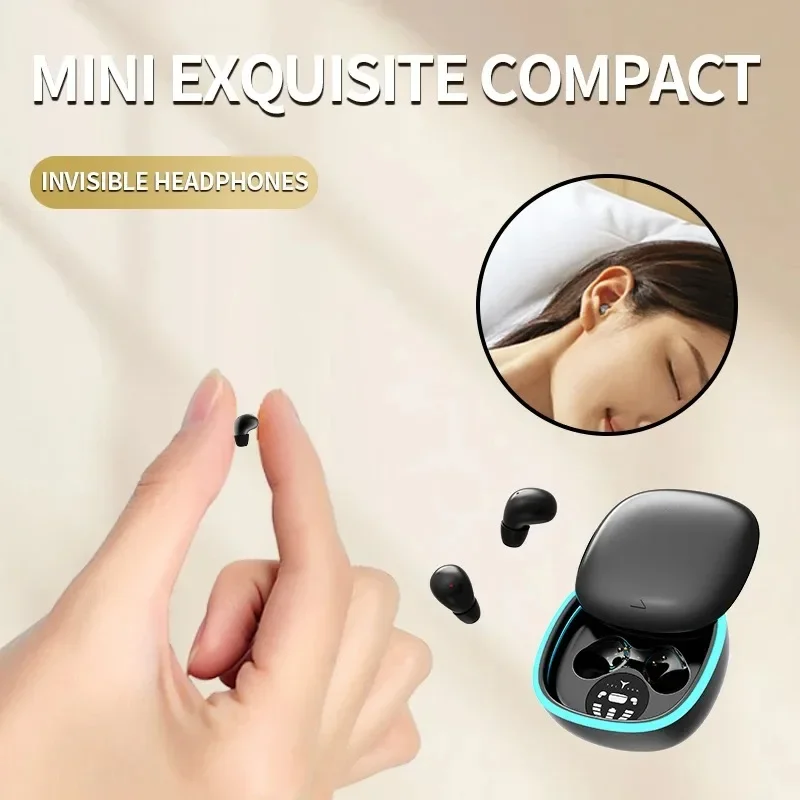 Mini Invisbale 2025 MINI13-N Ultra Small Mini Invisible Wireless Bluetooth Earphones ...