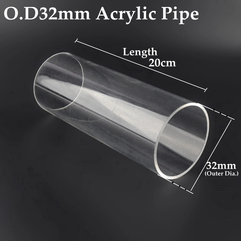 1pc 20mm Acrylic Pipe Aquarium Accessories Fish Tank Joints Connector Water Supply Elbow Coupling Tee Fittings Transparent Tube