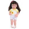 22 Inches Baby Girl Dolls With Doll Clothes Shoes Accessories Soft 55 CM Reborn Realistic Full Silicone Baby Girl New Born Doll 6