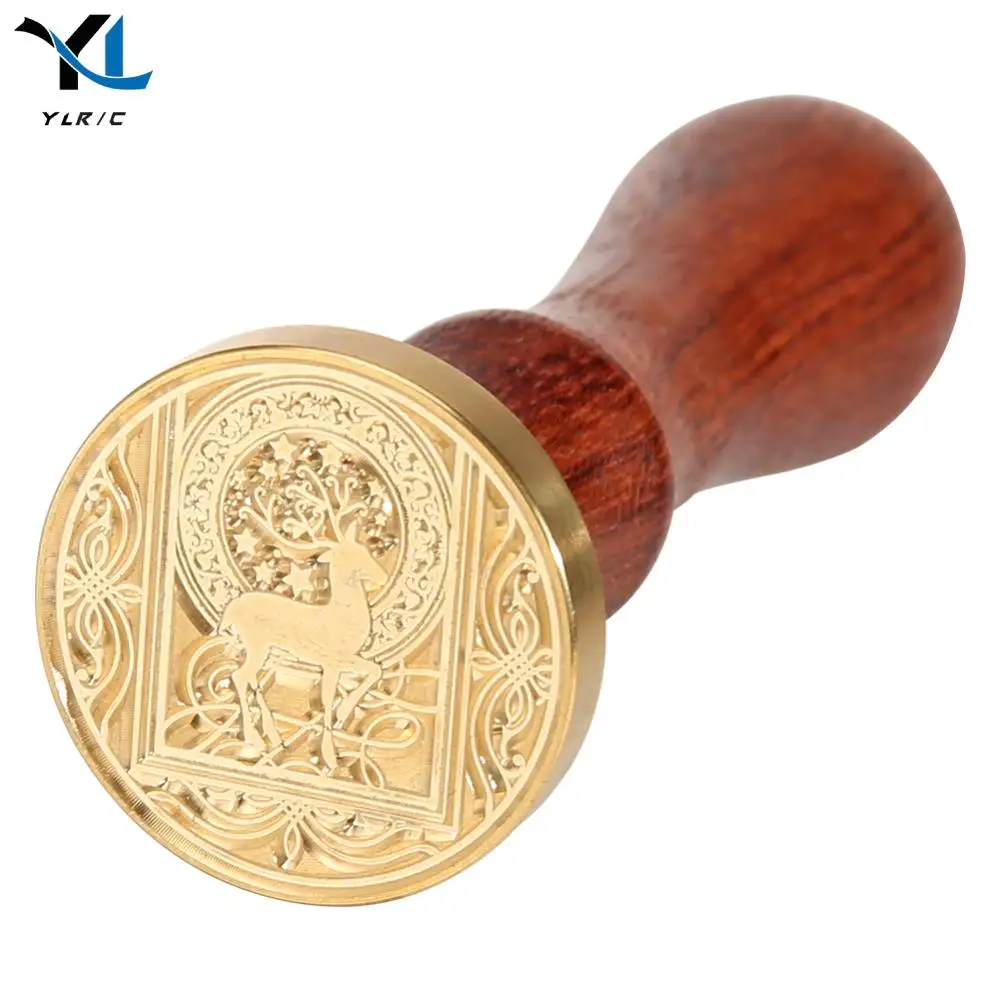 Wax Seal Stamp Space Wax Stamp DIY Sealing Diameter 3cm Animal Sealing for Halloween Christmas Thanksgiving