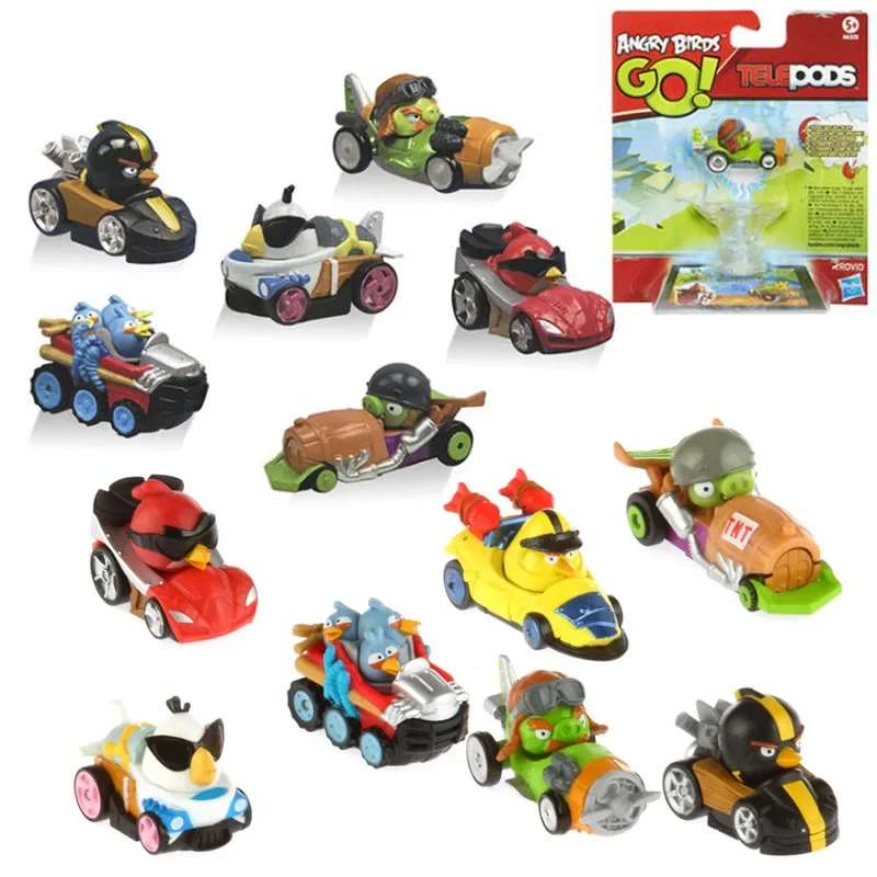 Telepods Angry Bird Karts Retoy Figures Angrybirds Go Games Doll Action Figure Giocattoli Da Collezione Per Bambini Ragazzi Regali