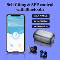 OTC Bluetooth Hearing Aids Rechargeable Hearing Amplifier with APP Control Noise Reduction for Mild To Moderate Hearing Loss 2