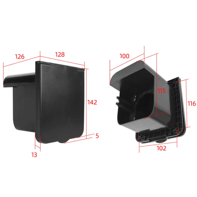 220V-250V 32A External Flush Hook Up power supply Waterproof Plug Socket TYTXRV apply to motorhome Caravan Camper accessories
