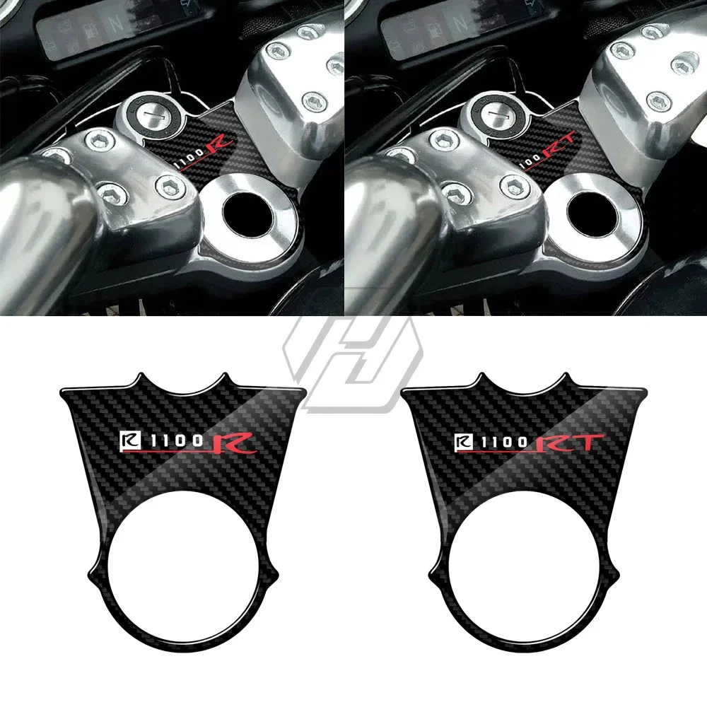 For R1100R ('94-'96) / R1100RT ('96-'01) 3D Carbon-look Upper Triple Yoke Defender