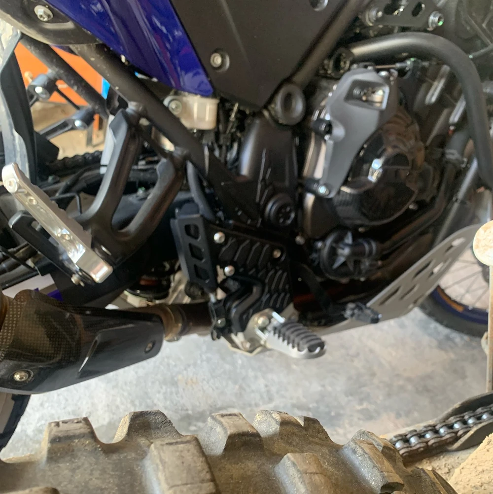 TENERE 700 Zubehör Rahmen Stoßstange Abdeckung Für Yamaha Tenere 700 T700 T7 2019 - 2025 2022 2023 Stoßstange Rahmen schutz Schutz – Detail 2