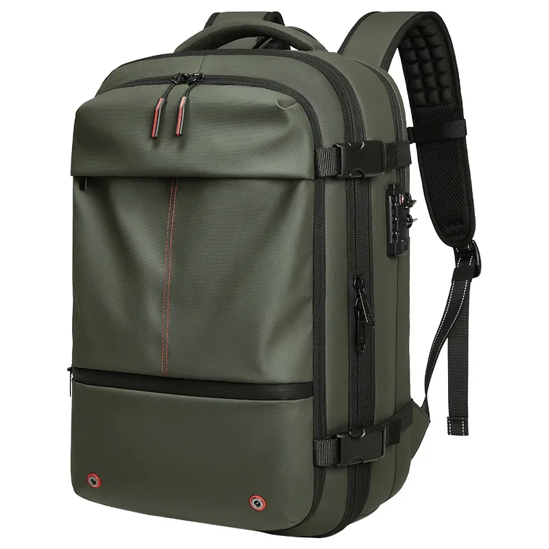 Men Travel Backpack Large Capacity Multifunctional Business Computer Bag Vacuum Compression Backpack Expand Outdoor