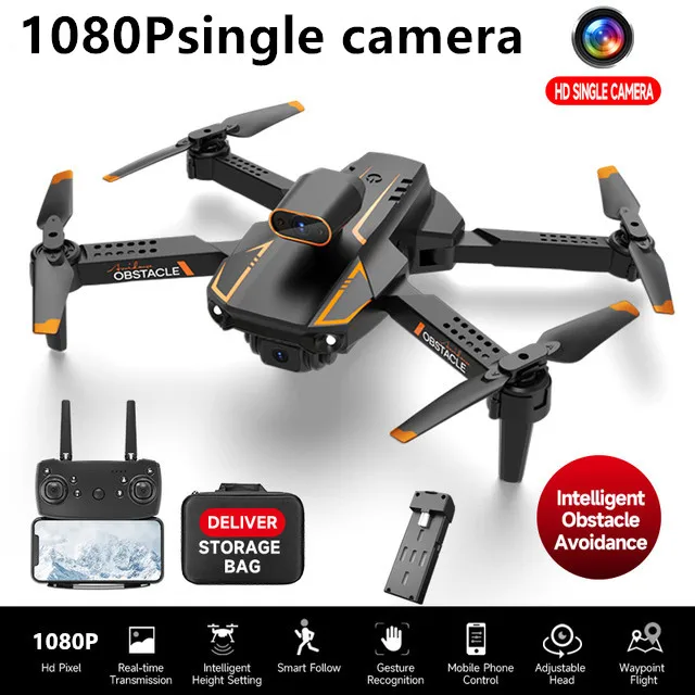 RC Quadcopter luxury New S91 Pro Mini Drone 4K Professional HD Camera with 5G WIFI FPV Obstacle Avoidance Remote Control Quadcopter Foldable Boy Toy camera quadcopter drone with camera and remote control RC Quadcopter