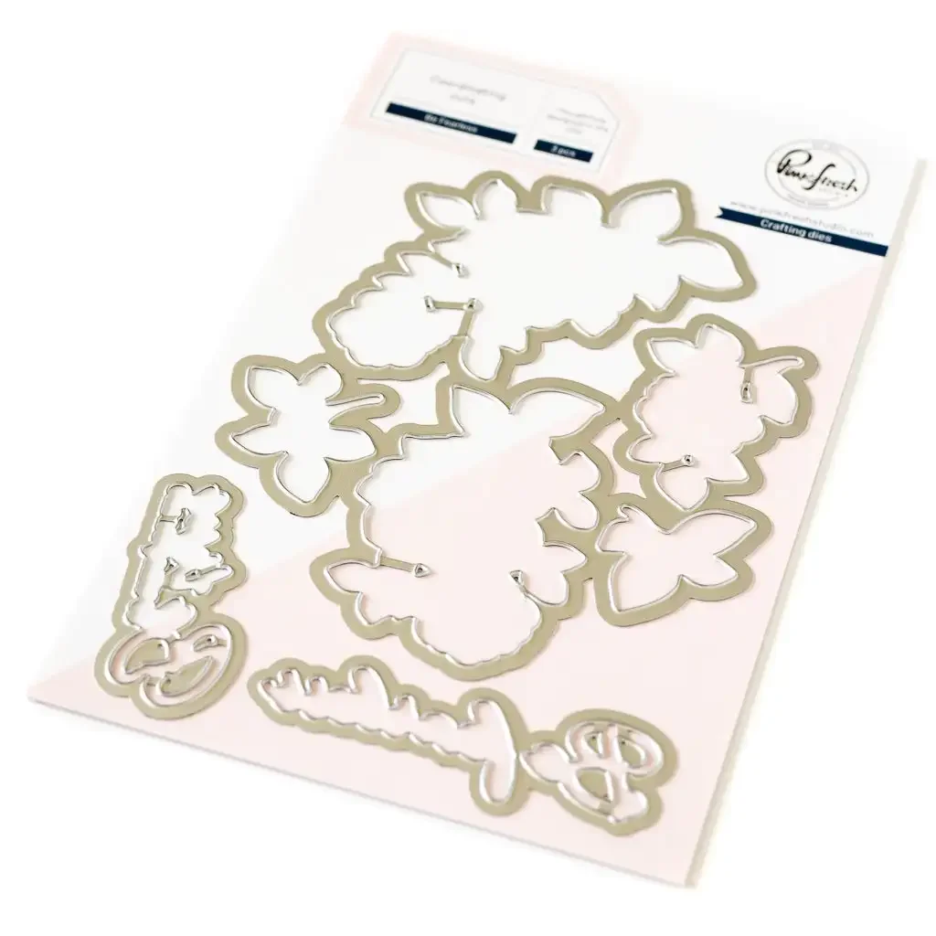 June Pinkfreshs Cutting Dies Stamps Stencil Hot Foil Scrapbook Diary Decoration Stencil Embossing Template DIY Greeting Card