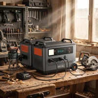 Batterie LiFePO4 3600Wh extensible 57,6 kWh – système de stockage d'énergie modulaire compatible PowerMax6000, alimentation solaire domestique et secours haute capacité 3