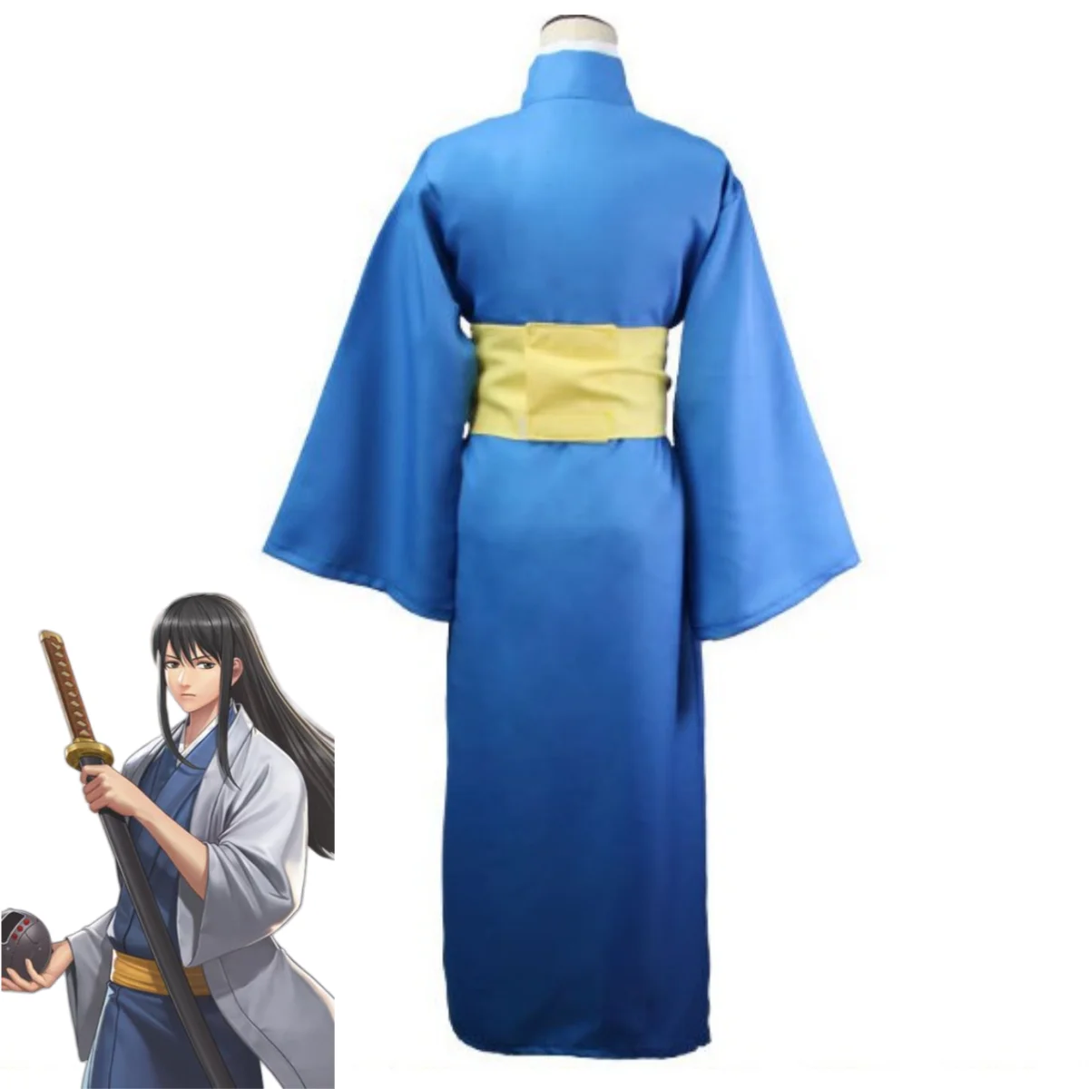 Gintama Gintoki Sakata Yukata Cosplay Costume