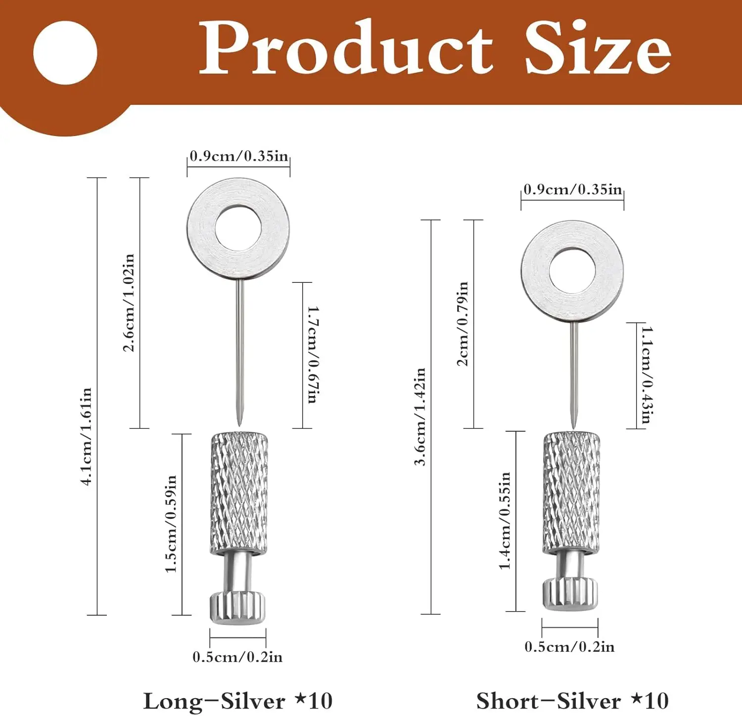 L S 20PCS silver