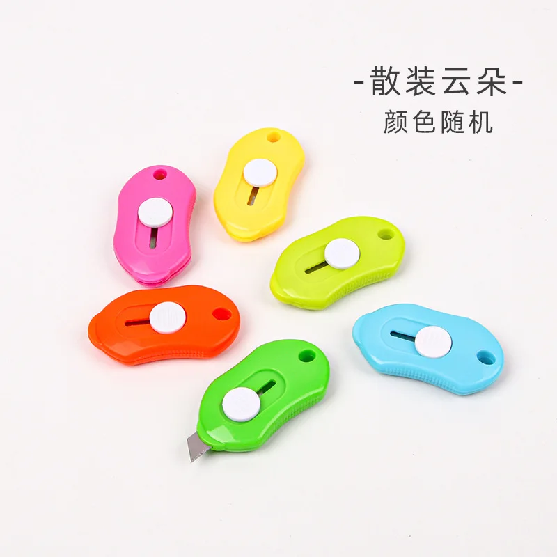 Portable Utility Knife Students Whale Carrots Paper Knife Office Safety Letter Opener Mini Cutter Box Opener Stationery