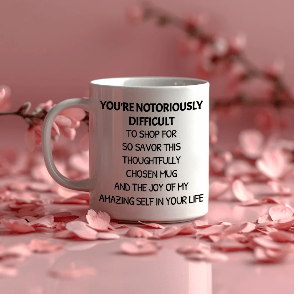 

11oz Funny Ceramic Coffee Mug Interesting Sentence Birthday And Holiday Gifts For Friends Gift Valentine's Day Souvenir