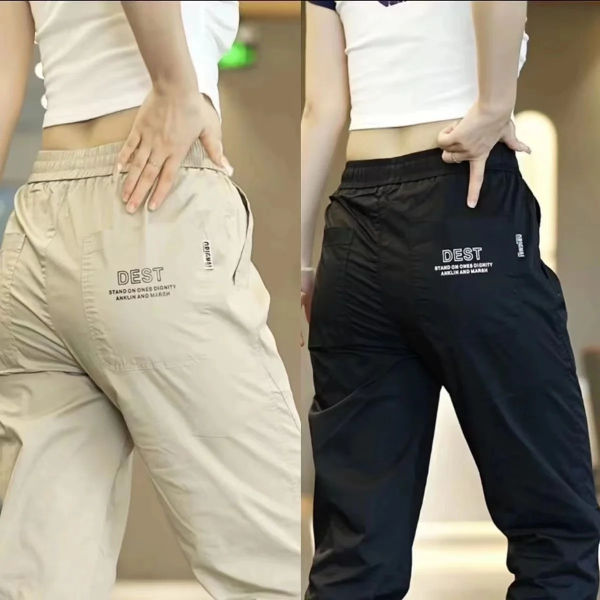 Khaki + black [2 pieces]