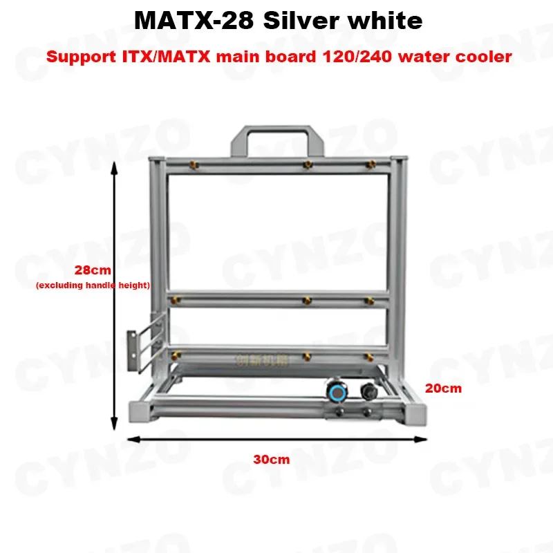 MOD Open PC Case Frame Rack ITX MATX ATX EATX Gamers Cabinet DIY Water Cooler Desktop PC Creative Gabinete Gaming Chassis