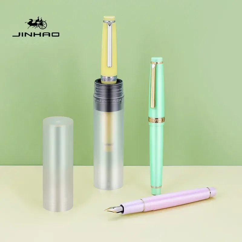 Jinhao 82 Fountain Pen New Color Luxury Elegant Pens 0.7/0.5/0.38mm Extra Fine Nib Writing Office School Supplies Stationery 5