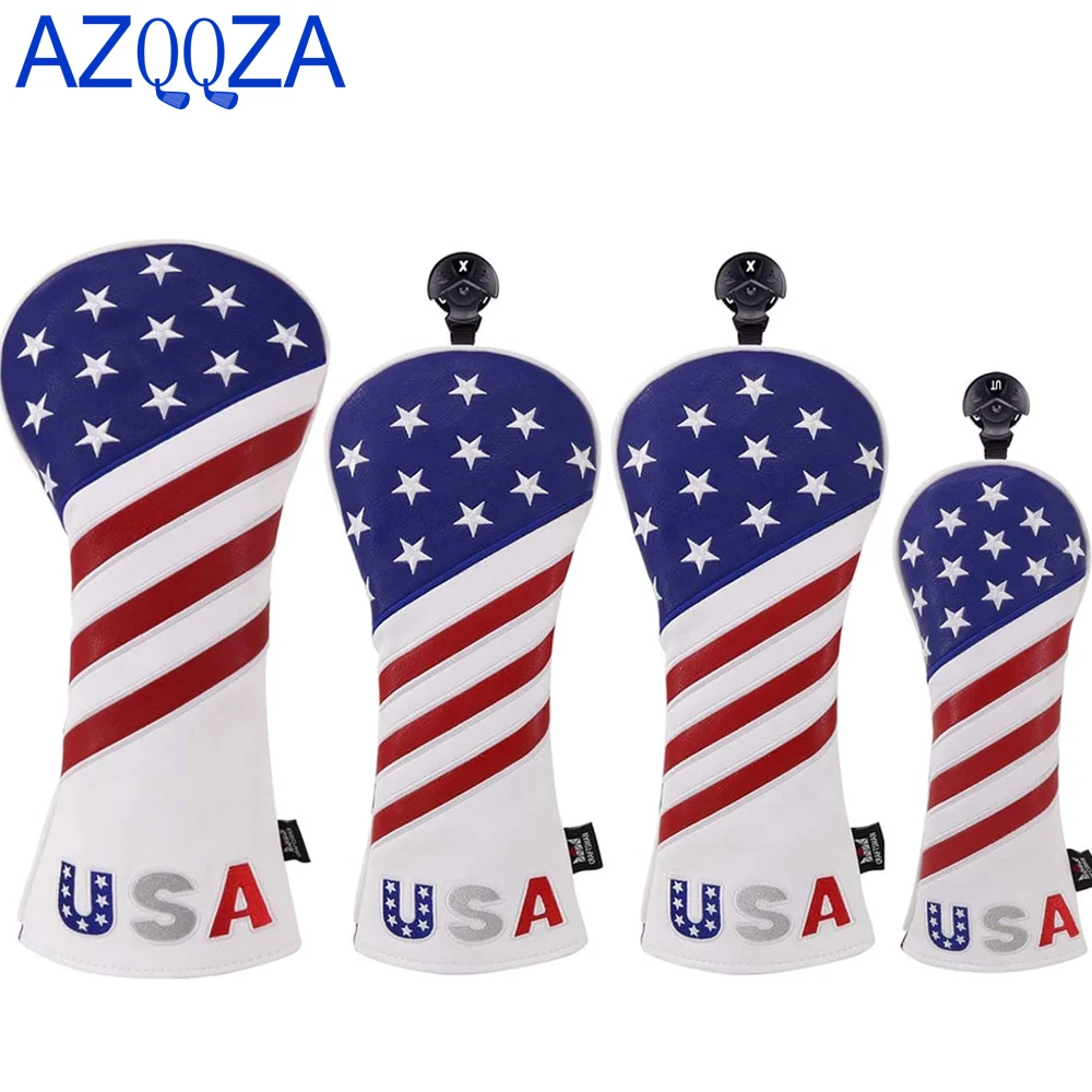 USA Flag Golf Headcovers