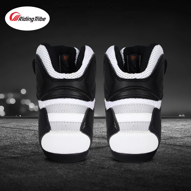 Motorcycle Off-road Racing Shoes Man Woman 4 Seasons Leisure Boots Street Motorbike Riding Shoe Motos Botas Chuteiras