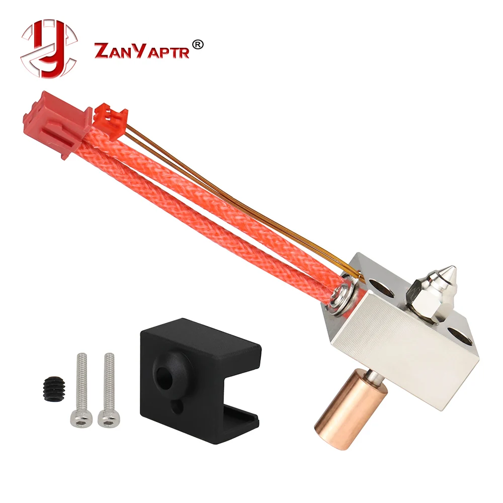 Ender-3 S1 Rame Placcato Blocco Riscaldatore Ugello Gola Ender3 S1 Termistore Hotend Dotato Estrusore Sprite