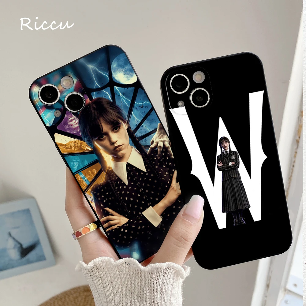 Fashion design Wednesday Addams Family Phone Case For iPhone 11 12 13