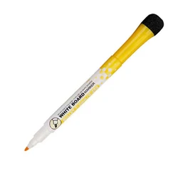 Vibrant Erasable Magnetic Whiteboard Markers with Erasers - Set of 8 Colors for Creative Expression and Office Use (4)
