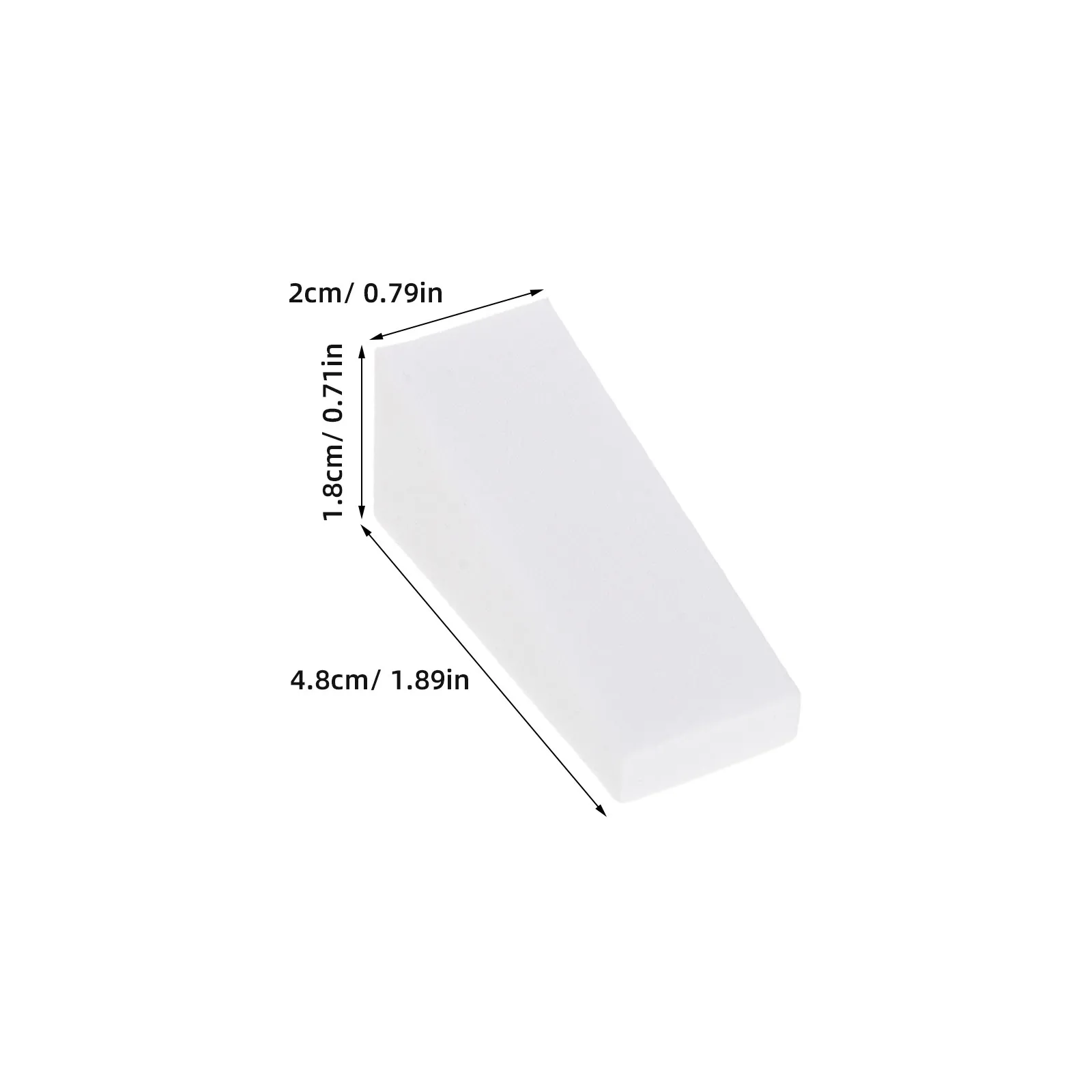 90Pcs 아티스트 페인트 스폰지 삼각형 메이크업 폼 웨지 수채화 아트 공예 프로젝트용 페이스 페인트 스폰지 부드러운 블렌딩