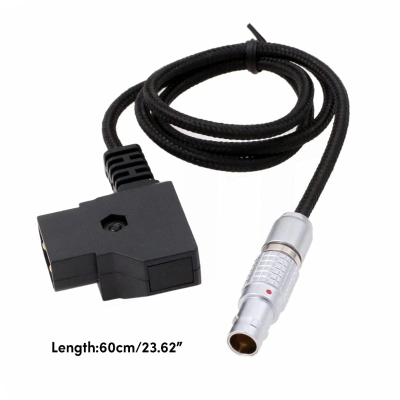Power supply cable D Tap to 0B 2 Pin Male Power Cable for Teradek Bond Transvideo SmallHD 703Monitor Camera